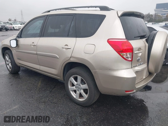 2008 Toyota RAV4 Ltd with VIN JTMZK31V185022939, listed as a IAAI auction lot 41563142 with 165,669 mi miles. Bid and sale history available at carsss.com. Image 3.