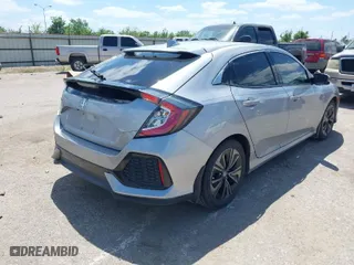 2017 Honda Civic Hatchback EX with VIN SHHFK7H51HU225844, listed as a IAAI auction lot 42033523 with 140,390 mi miles. Bid and sale history available at carsss.com. Image 4.