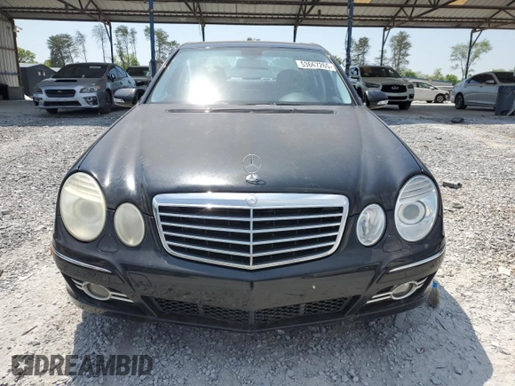2008 Mercedes-Benz E-Class Luxury 3.5L with VIN WDBUF56X58B201358, listed as a Copart auction lot 53667265 with 105,596 mi miles and Clean Title. Bid and sale history available at carsss.com. Image 5.