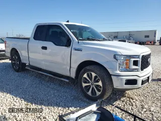 2020 Ford F-150 XL with VIN 1FTEX1CP3LKE58379, listed as a Copart auction lot 43537855 with 78,490 mi miles and Salvage Title. Bid and sale history available at DreamBid. Image 4.
