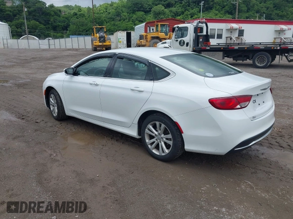 2015 Chrysler 200 Limited with VIN 1C3CCCAB0FN655975, listed as a IAAI auction lot 42548713 with 110,521 mi miles and . Bid and sale history available at DreamBid. Image 3.