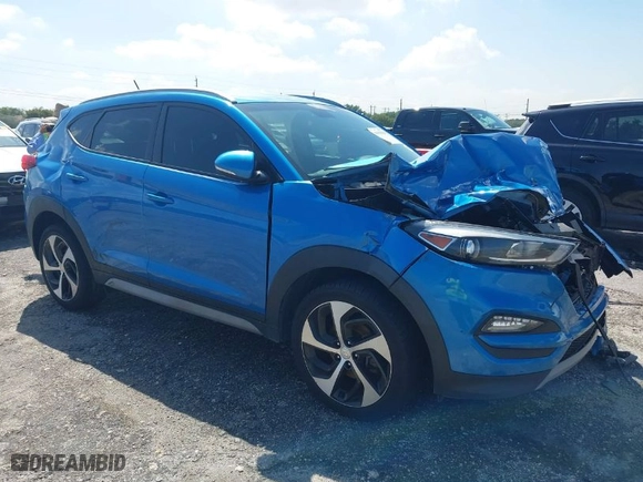 2017 Hyundai Tucson Value with VIN KM8J33A23HU540472, listed as a IAAI auction lot 41935056 with 58,937 mi miles. Bid and sale history available at carsss.com. Image 1.