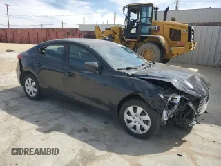 2015 Mazda 3 i Sport with VIN 3MZBM1U77FM185905, listed as a Copart auction lot 53151125 with 163,193 mi miles and Salvage Title. Bid and sale history available at carsss.com. Image 4.