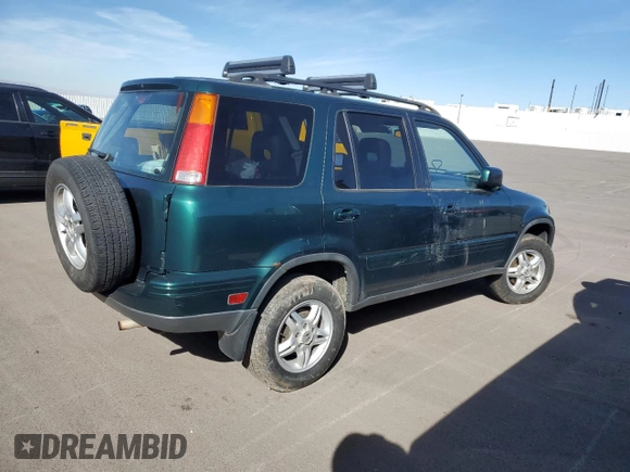 2001 Honda CR-V SE with VIN JHLRD18781C022253, listed as a Copart auction lot 77185924 with 190,434 mi miles and Salvage Title. Bid and sale history available at carsss.com. Image 3.