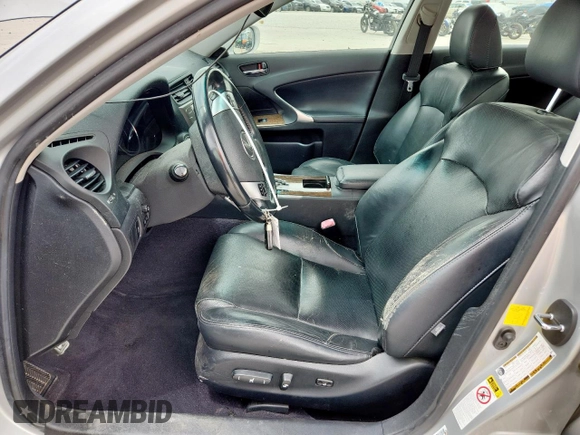 2013 Lexus IS 250 with VIN JTHBF5C2XD5191547, listed as a Copart auction lot 63489765 with 150,290 mi miles and Salvage title. Bid and sale history available at DreamBid. Image 7.