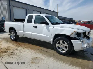 2008 Dodge Dakota SLT with VIN 1D7HW42K08S520311, listed as a Copart auction lot 49389065 with 99,646 mi miles and Salvage Title. Bid and sale history available at carsss.com. Image 4.