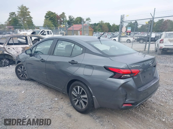 2024 Nissan Versa S with VIN 3N1CN8DV4RL831278, listed as a IAAI auction lot 40341027 with 2,123 mi miles and . Bid and sale history available at DreamBid. Image 3.