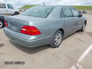 2002 Lexus LS 430 with VIN JTHBN30F820054549, listed as a IAAI auction lot 41988954 with Not Provided miles. Bid and sale history available at carsss.com. Image 4.