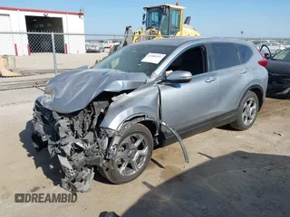 2017 Honda CR-V EX-L with VIN 7FARW1H85HE000583, listed as a IAAI auction lot 41804352 with 139,780 mi miles. Bid and sale history available at carsss.com. Image 18.