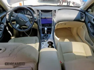 2017 Infiniti Q50 Premium with VIN JN1EV7AP7HM739109, listed as a Copart auction lot 59204345 with 62,480 mi miles and Salvage title. Bid and sale history available at DreamBid. Image 8.