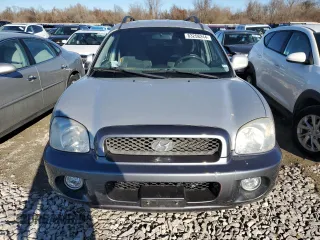 2003 Hyundai Santa Fe GLS with VIN KM8SC73D13U534494, listed as a Copart auction lot 83258244 with 81,834 mi miles and Salvage Title. Bid and sale history available at carsss.com. Image 5.