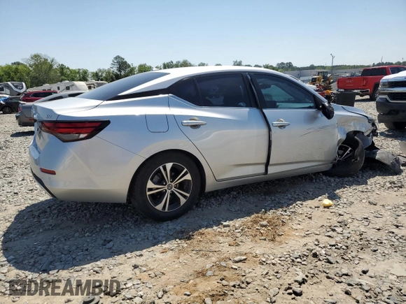 2021 Nissan Sentra SV with VIN 3N1AB8CV9MY235418, listed as a Copart auction lot 62495375 with 94,781 mi miles and Non repairable. Bid and sale history available at DreamBid. Image 3.