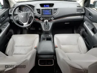 2015 Honda CR-V EX-L with VIN 2HKRM4H73FH667497, listed as a Copart auction lot 51910525 with 117,443 mi miles and Salvage Title. Bid and sale history available at carsss.com. Image 8.