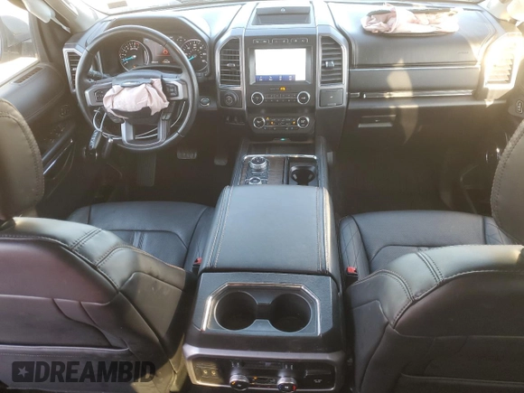 2020 Ford Expedition Platinum with VIN 1FMJU1MT8LEA63613, listed as a Copart auction lot 80118654 with 48,364 mi miles and Salvage Title. Bid and sale history available at carsss.com. Image 8.
