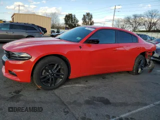 2019 Dodge Charger SXT with VIN 2C3CDXJG6KH671486, listed as a Copart auction lot 79422484 with 36,503 mi miles and Salvage Title. Bid and sale history available at DreamBid. Image 1.
