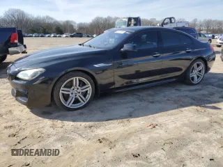 2014 BMW 6 Series 650i xDrive with VIN WBA6B4C52ED099050, listed as a Copart auction lot 45491865 with 129,162 mi miles and Clean Title. Bid and sale history available at carsss.com. Image 1.