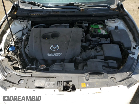 2016 Mazda 3 S Touring with VIN JM1BM1M32G1355182, listed as a Copart auction lot 61582365 with 144,159 mi miles and Salvage title. Bid and sale history available at DreamBid. Image 12.