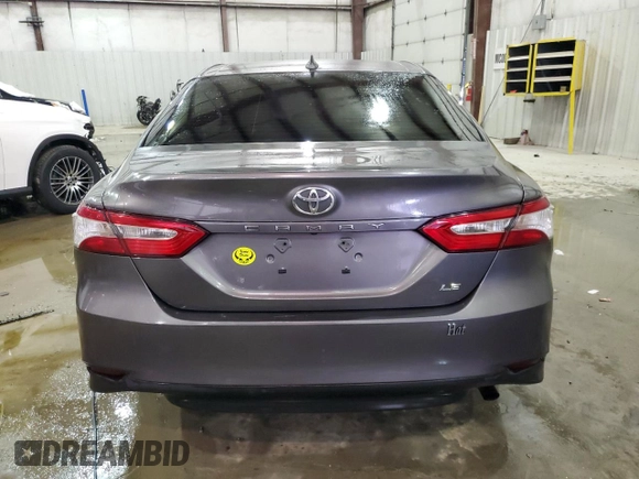 2020 Toyota Camry LE with VIN 4T1C11AK8LU345110, listed as a Copart auction lot 45879535 with 142,356 mi miles and Non Repairable. Bid and sale history available at carsss.com. Image 6.