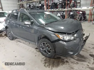 2023 Subaru Crosstrek Sport with VIN JF2GTHSC8PH298323, listed as a IAAI auction lot 41055042 with 20,489 mi miles. Bid and sale history available at carsss.com. Image 1.