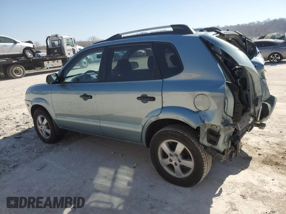 2005 Hyundai Tucson GL with VIN KM8JM12BX5U097653, listed as a Copart auction lot 48706035 with 68,027 mi miles and Salvage Title. Bid and sale history available at carsss.com. Image 2.