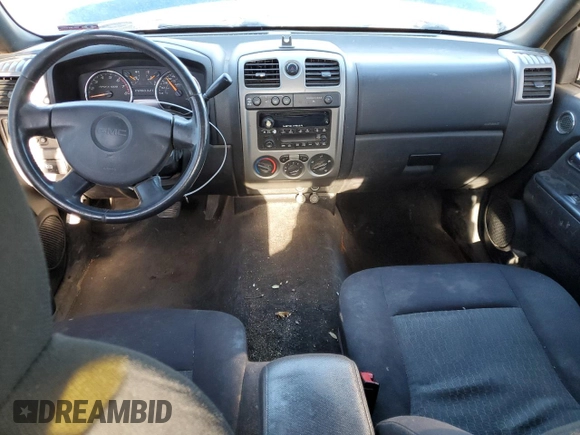 2011 GMC Canyon SLE1 with VIN 1GTJ6MFE6B8109337, listed as a Copart auction lot 88954275 with 0 mi miles and Salvage Title. Bid and sale history available at carsss.com. Image 8.