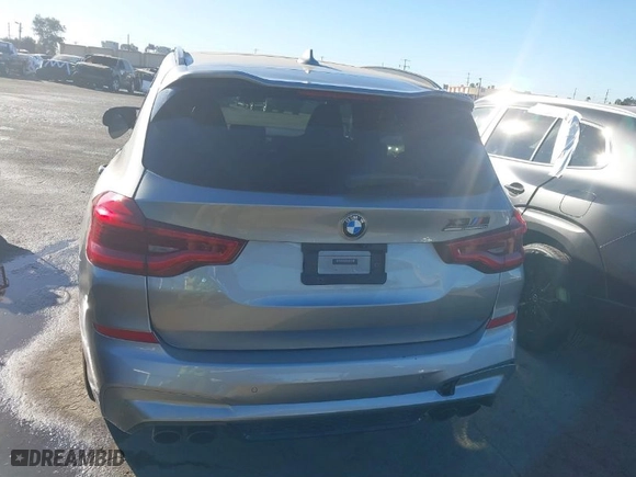 2020 BMW X3 M Competition with VIN 5YMTS0C03LLA57759, listed as a IAAI auction lot 41126676 with NaN miles. Bid and sale history available at carsss.com. Image 17.