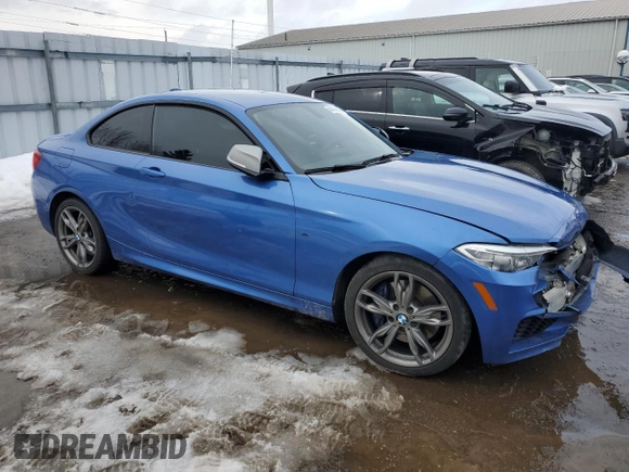 2016 BMW 2 Series M235i xDrive with VIN WBA1J9C54GV696692, listed as a Copart auction lot 44494055 with 0 mi miles and Clean Title. Bid and sale history available at carsss.com. Image 4.