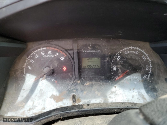 2016 Toyota Tacoma SR with VIN 5TFSX5ENXGX042795, listed as a Copart auction lot 82378444 with 196,201 mi miles and Salvage Title. Bid and sale history available at carsss.com. Image 9.