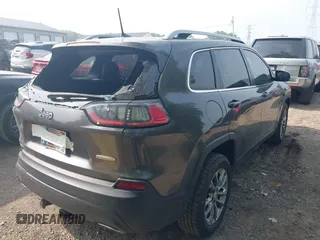 2019 Jeep Cherokee Latitude Plus with VIN 1C4PJLLX3KD110171, listed as a IAAI auction lot 42495044 with 65,625 mi miles and . Bid and sale history available at DreamBid. Image 4.