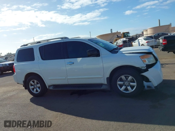 2014 Nissan Armada SV z VIN 5N1AA0NDXEN610636, wystawiony jako IAAI lot #41627340 z przebiegiem 66 976 mil mil oraz . Historia ofert i sprzedaży dostępna na DreamBid. Obrazek 13.