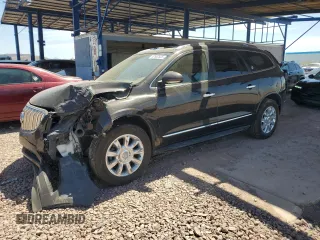 2014 Buick Enclave Premium with VIN 5GAKRCKD7EJ206855, listed as a Copart auction lot 52562605 with 0 mi miles and Salvage Title. Bid and sale history available at carsss.com. Image 1.