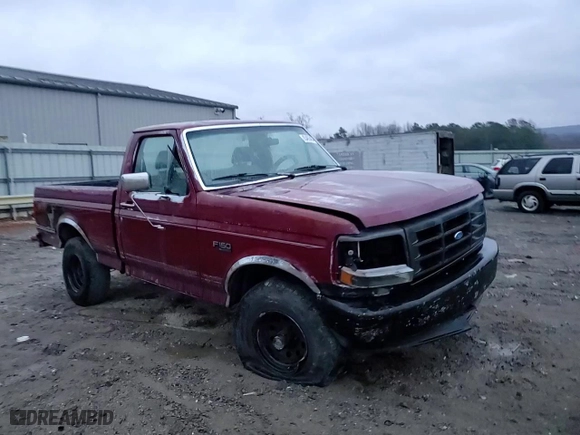 1993 Ford Pickup with VIN 1FTEF14Y8PNA72930, listed as a Copart auction lot 83403404 with 185,178 mi miles and Salvage Title. Bid and sale history available at carsss.com. Image 11.