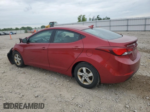 2015 Hyundai Elantra SE z VIN 5NPDH4AE6FH557258, wystawiony jako Copart lot #61659375 z przebiegiem 222 798 mil mil oraz Nie do naprawy • Non repairable. Historia ofert i sprzedaży dostępna na DreamBid. Obrazek 2.