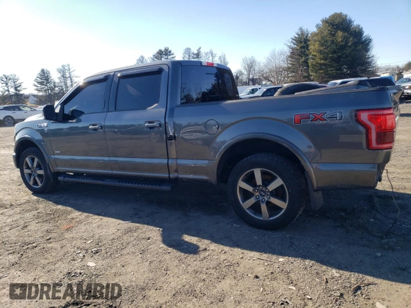 2015 Ford F-150 XLT with VIN 1FTFW1EG5FFB43455, listed as a Copart auction lot 46404195 with 298,332 mi miles and Salvage Title. Bid and sale history available at carsss.com. Image 2.