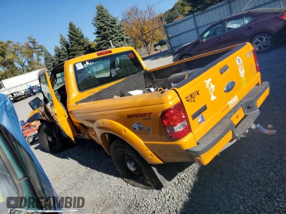 2008 Ford Ranger Edge Plus with VIN 1FTYR11U48PA54355, listed as a Copart auction lot 76786824 with 169,149 mi miles and Clean Title. Bid and sale history available at DreamBid. Image 2.