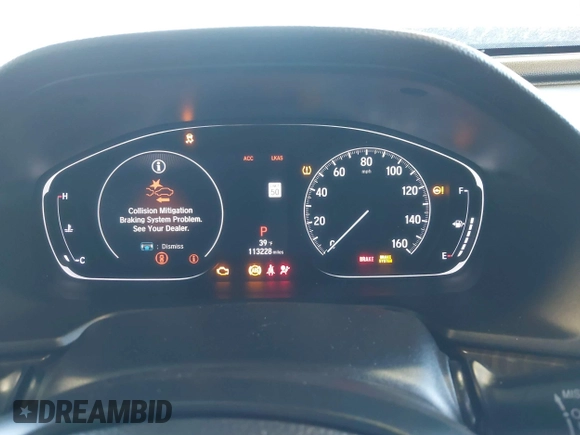 2019 Honda Accord EX-L with VIN 1HGCV2F55KA013046, listed as a IAAI auction lot 41511117 with 113,228 mi miles and . Bid and sale history available at DreamBid. Image 7.