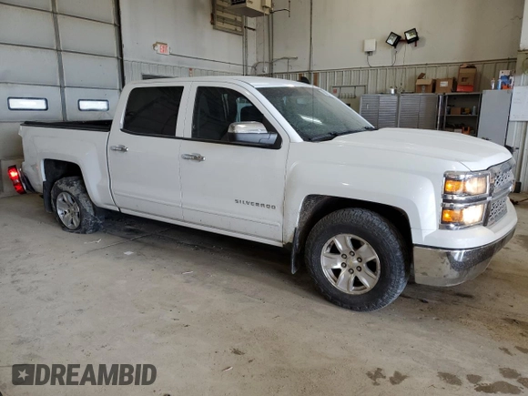 2015 Chevrolet Silverado 1500 LT with VIN 3GCPCREC6FG368944, listed as a Copart auction lot 52235885 with 254,616 mi miles and Salvage Title. Bid and sale history available at DreamBid. Image 4.