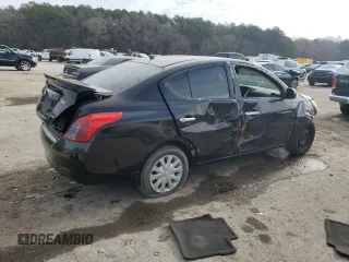 2014 Nissan Versa S with VIN 3N1CN7APXEK455220, listed as a Copart auction lot 89015285 with 166,816 mi miles and Salvage Title. Bid and sale history available at DreamBid. Image 3.