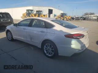 2020 Ford Fusion Plug-In Hybrid Titanium with VIN 3FA6P0SU4LR172029, listed as a Copart auction lot 44797125 with 109,507 mi miles and Salvage Title. Bid and sale history available at carsss.com. Image 2.