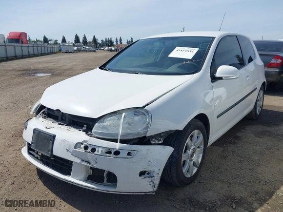 2007 Volkswagen Rabbit with VIN WVWBS71K37W186877, listed as a IAAI auction lot 41851834 with 76,291 mi miles. Bid and sale history available at carsss.com. Image 18.