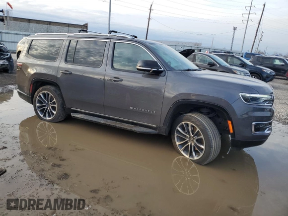 2023 Jeep Wagoneer Series II Carbide с VIN 1C4SJVBP2PS585000, выставлен на аукционе Copart как лот 86178334 с пробегом 14 028 миль миль и Списание • Salvage title. История ставок и продаж доступна на DreamBid. Изображение 4.