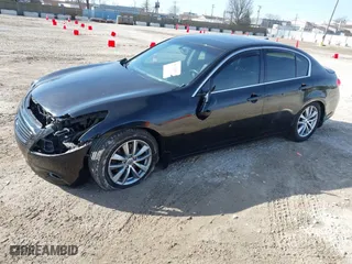 2010 Infiniti G37 Sedan x with VIN JN1CV6AR1AM252044, listed as a IAAI auction lot 41762829 with 191,325 mi miles. Bid and sale history available at carsss.com. Image 2.
