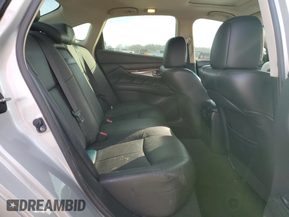 2017 Infiniti Q70 3.7 with VIN JN1BY1AP8HM740700, listed as a Copart auction lot 46144665 with 136,939 mi miles and Salvage Title. Bid and sale history available at DreamBid. Image 10.