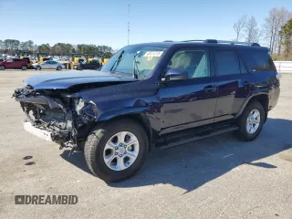 2024 Toyota 4Runner SR5 with VIN JTEMU5JR1R6237005, listed as a Copart auction lot 48474715 with 23,780 mi miles and Salvage title. Bid and sale history available at DreamBid. Image 1.