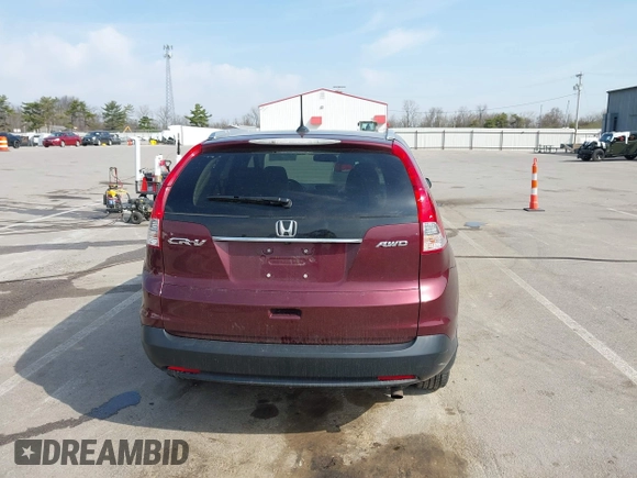 2013 Honda CR-V EX-L with VIN 5J6RM4H72DL013996, listed as a IAAI auction lot 42026076 with 184,587 mi miles. Bid and sale history available at carsss.com. Image 15.
