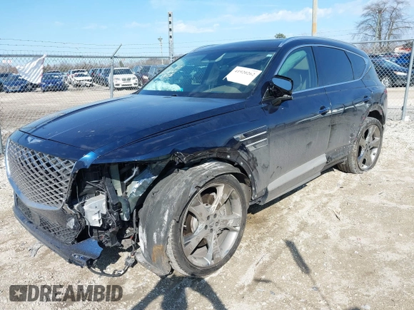 2023 Genesis GV80 с VIN KMUHCESC8PU103102, выставлен на аукционе IAAI как лот 41920262 с пробегом 28 701 миль миль и . История ставок и продаж доступна на DreamBid. Изображение 22.