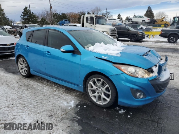 2010 Mazda 3 Mazdaspeed3 Sport with VIN JM1BL1H30A1211375, listed as a Copart auction lot 41876525 with 126,448 mi miles and Salvage Title. Bid and sale history available at DreamBid. Image 4.