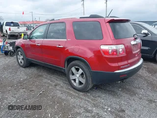 2012 GMC Acadia SLT2 with VIN 1GKKRSED7CJ407838, listed as a IAAI auction lot 42017132 with 211,662 mi miles. Bid and sale history available at carsss.com. Image 3.