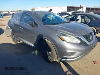 2017 Nissan Murano Platinum z VIN 5N1AZ2MG4HN192515, wystawiony jako IAAI lot #41414845 z przebiegiem 128 566 mil mil oraz . Historia ofert i sprzedaży dostępna na DreamBid. Obrazek 1.