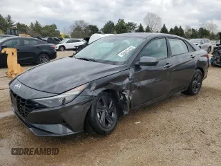 2023 Hyundai Elantra SEL z VIN 5NPLM4AG7PH107144, wystawiony jako Copart lot #53752405 z przebiegiem 34 285 mil mil oraz Szkoda całkowita • Salvage title. Historia ofert i sprzedaży dostępna na DreamBid. Obrazek 1.